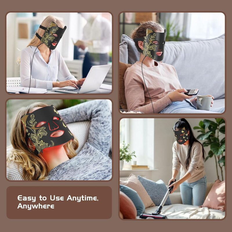 LED Red Light Lamp Face with Cooling Mask - Image 8